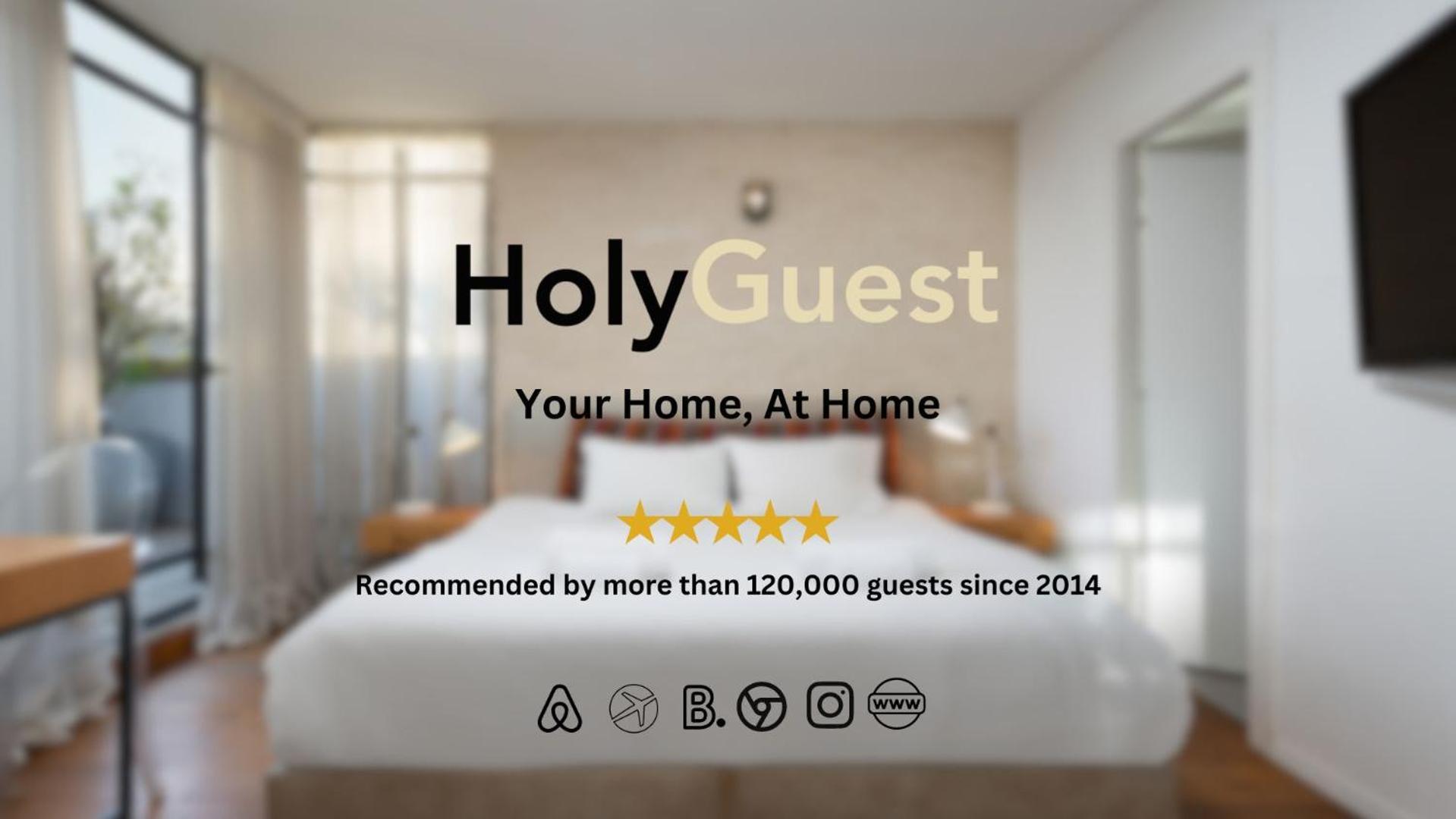 Comfortable Apartment With Balcony By Holyguest เทลอาวีฟ ภายนอก รูปภาพ
